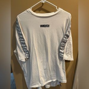 White and Black VQ Vanquish Oversized Shirt